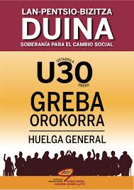 URTARRILAREN 30 GREBA OROKORRA URTARRILAREN 30 GREBA OROKORRA