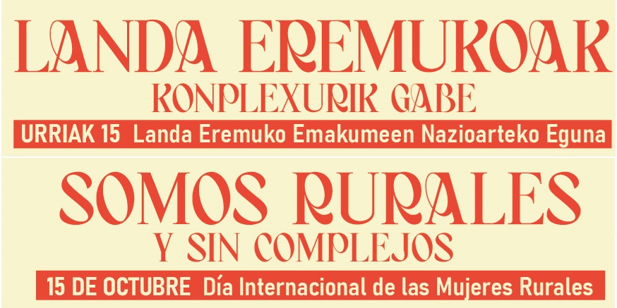 URRIAK 15, LANDA EREMUKO EMAKUMEEN EGUNA